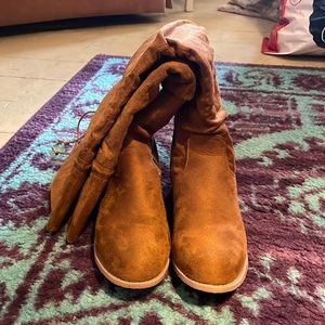 NEW BROWN OVER THE KNEE FAB KIDS BOOTS